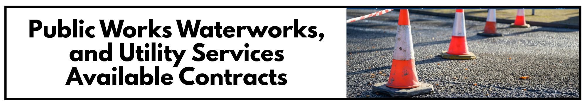 Public Works Water and Utility Available Contacts Banner Public Works Water and Utility Available Contacts Banner