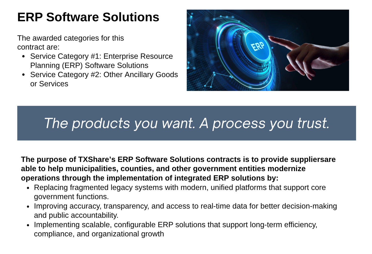 ERP Software Solutions Page top
