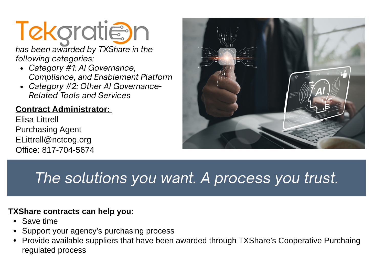 Tekgration LLC Landing Page