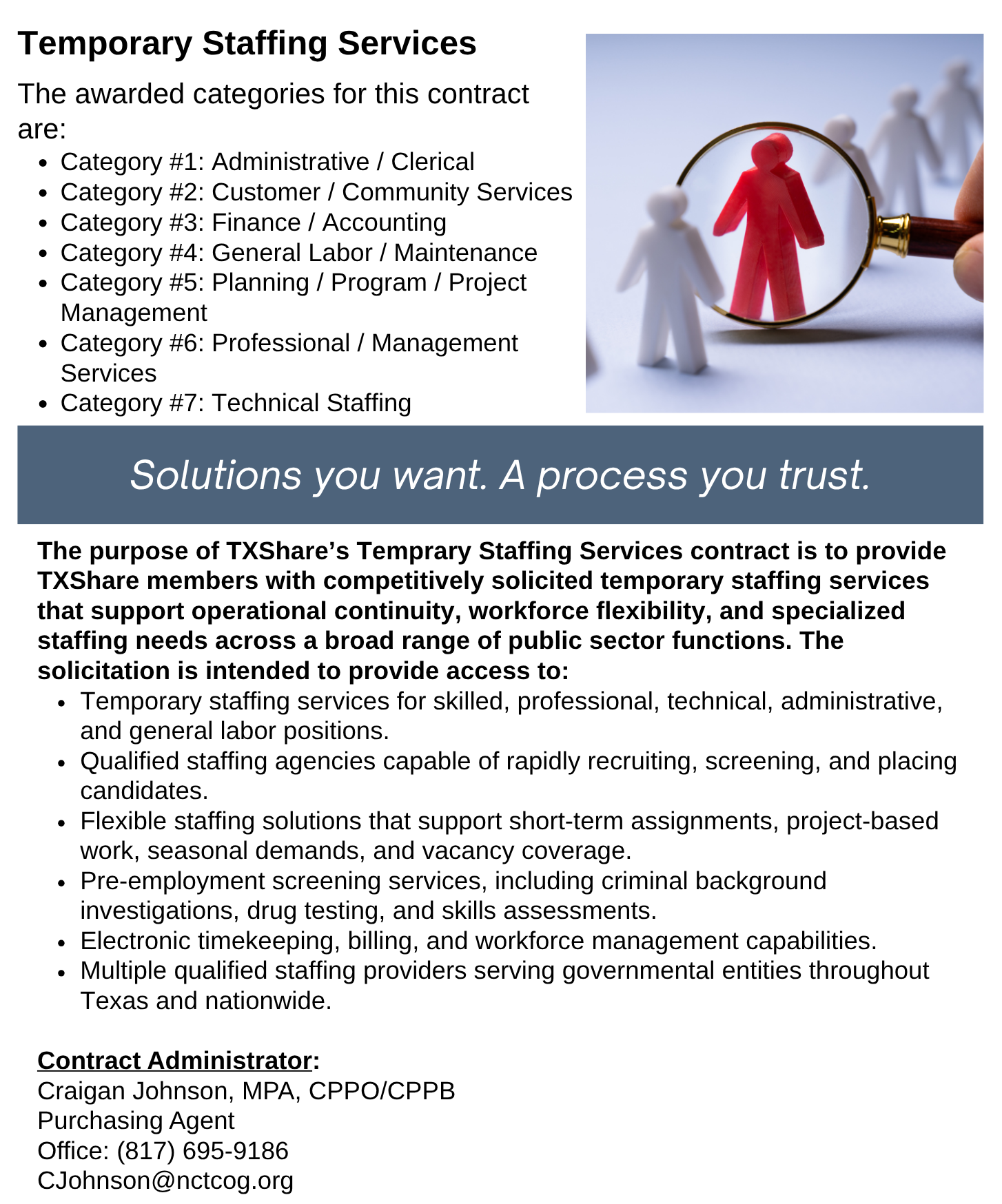 Temp Staffing Landing Page